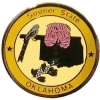 Oklahoma Pin OK State Emblem Hat Lapel Pins